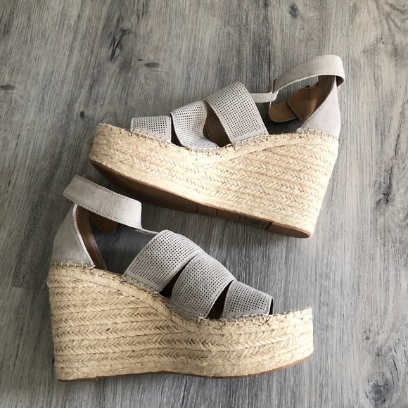 Marc Fisher Adore Espadrille Platform Wedge Sandal - Picture 5 of 16